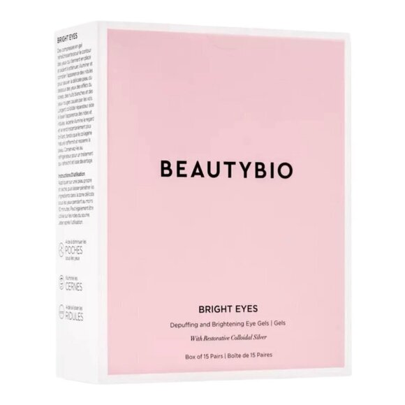 Beautybio BNIB Collagen Infused Bright Eyes Depuffing & Brightening Eye Gels - Picture 1 of 6